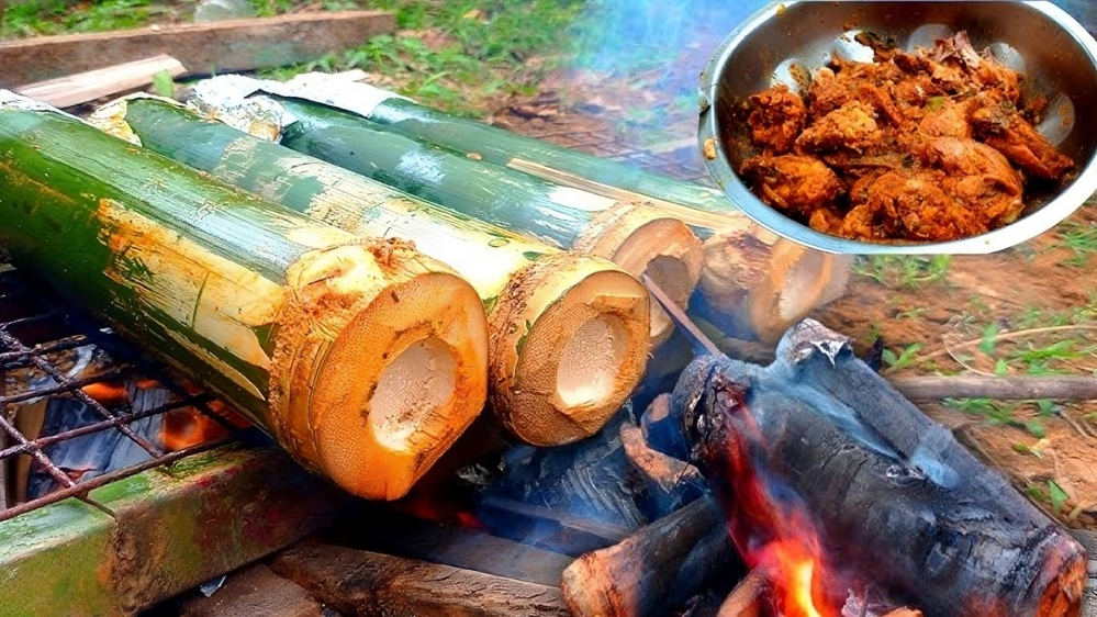 মুরগির গুঁতাইয়া বা ব্যাম্বু চিকেন